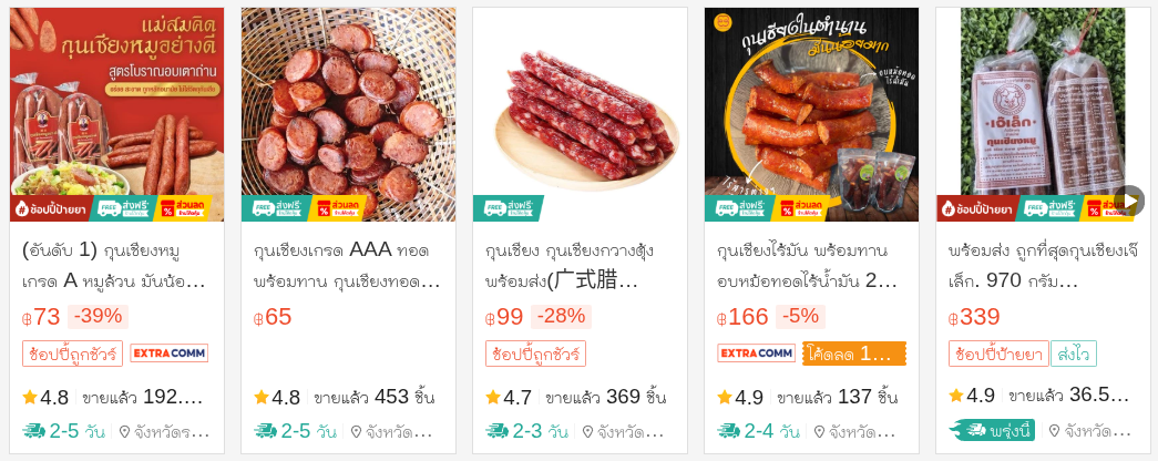 กุนเชียงทอด